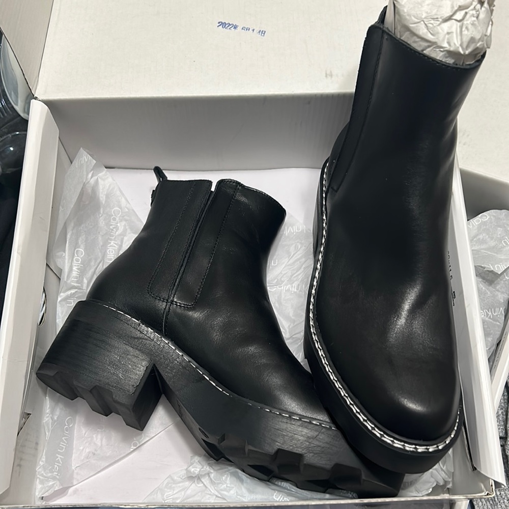 Brand new Calvin Klein Boots - never worn, new in box - Size 8 Women’s